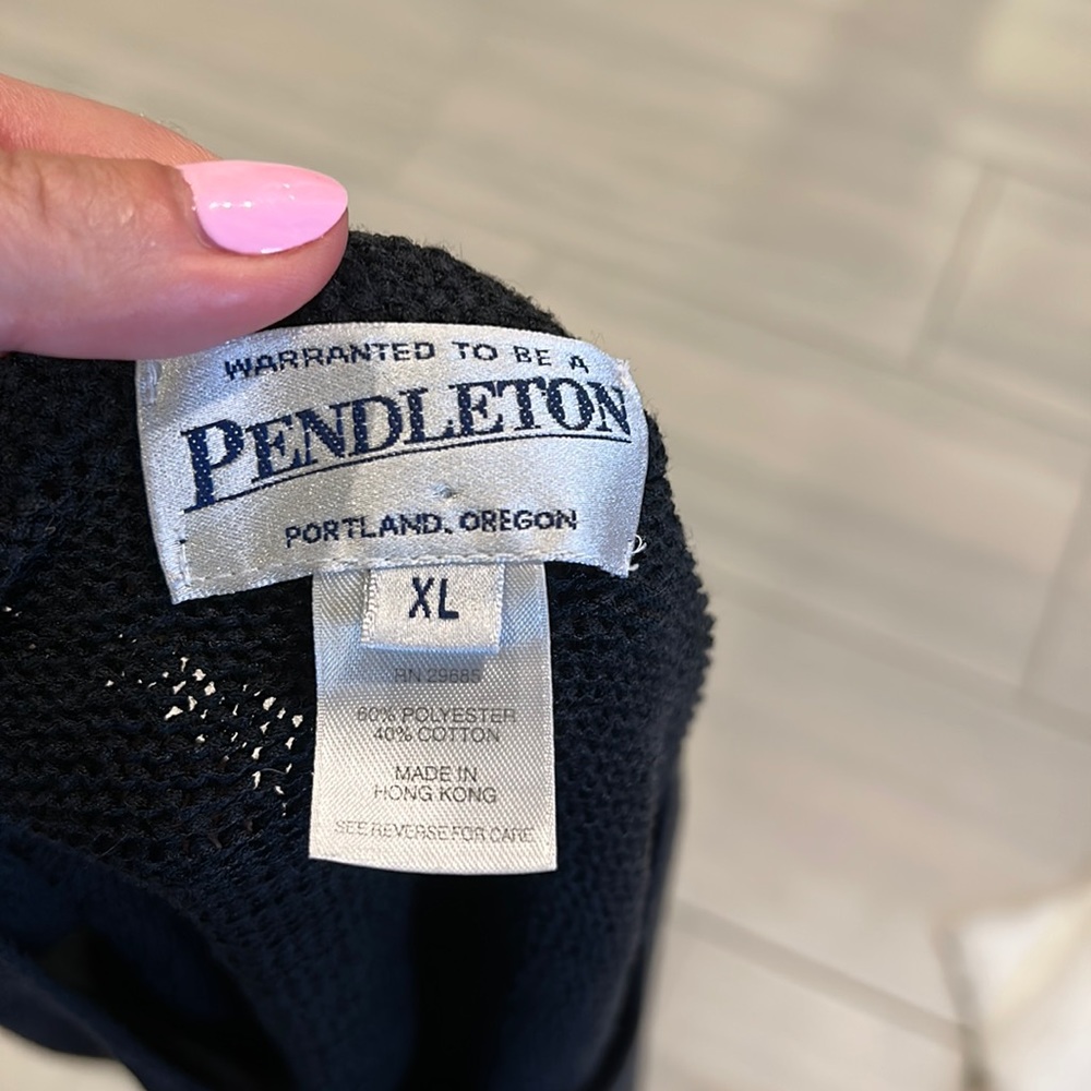 Sleeveless Pendleton Sweater Top - image 3